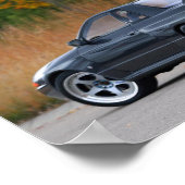 1989 NISSAN SKYLINE R32 GT-R-Poster Poster (Ecke)