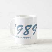 1989 Tasse Kaffee - Willkommen in der Ästhetik von (Vorderseite Links)