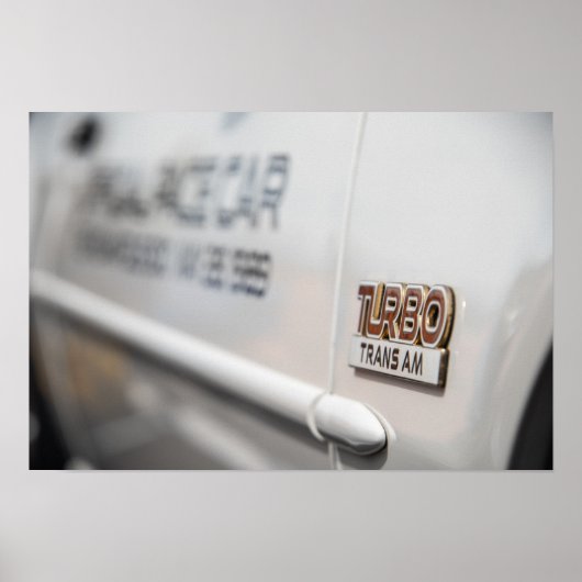 1989 Turbo Trans Am Poster (Vorne)
