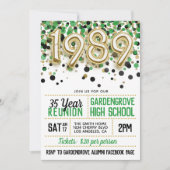 1989 Uni-Wiedersehen Einladung (Vorderseite)