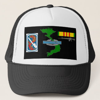 198th Helle Brigaden-Vietnam-Veteranen-Ball-Kappen Truckerkappe