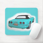 1990 Corvette Poster Mousepad (Mit Mouse)