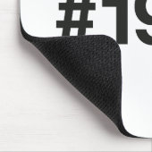 1990 Hashtag 35 Geburtstag Jahrestag Mousepad (Ecke)