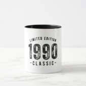 1990 Klassisches Geburtsjahr Tasse (Zentrum)