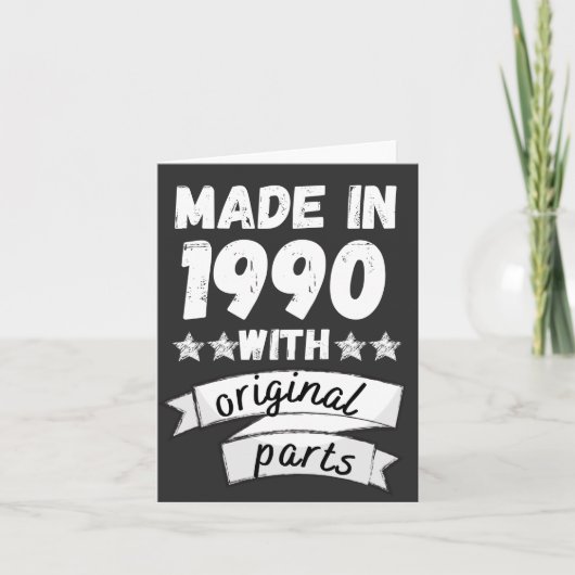 1990 mit Originalteilen hergestellt, (Vorderseite)