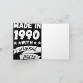 1990 mit Originalteilen hergestellt, (Innenseite)