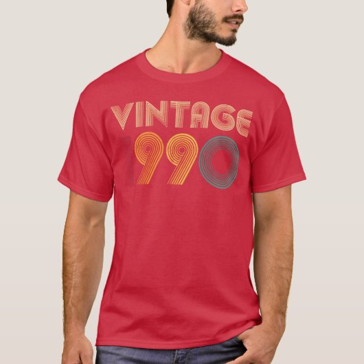 1990 und T-Shirt (Vorderseite)