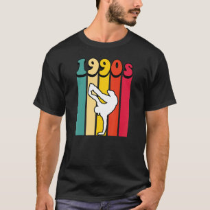 1990er Hip Hop Breakdancing Retro Vintage Zurück z T-Shirt