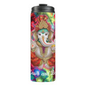 1990er Jahre Hippy Ganesh Galaxy Thermal Tumbler Thermosbecher (Vorderseite)