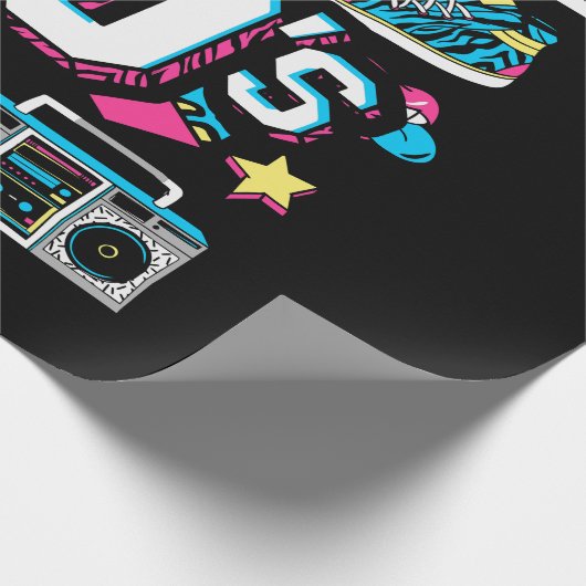 1990er Jahre hörte ich die 90er Jahre Geschenkpapier (Ecke)