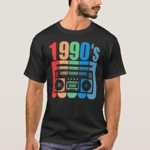 1990er Jahre Kleidung Frauen Männer Alte Schule 90 T-Shirt