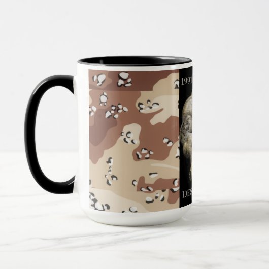 1991 DEVIL DOG COMBAT ACTION DESERT STORM TASSE (Links)