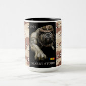 1991 DEVIL DOG COMBAT ACTION DESERT STORM TASSE (Zentrum)