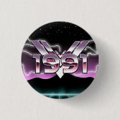 1991 Tech noir Button (Vorderseite)