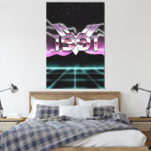1991 Tech noir Leinwanddruck (Insitu (Schlafzimmer))