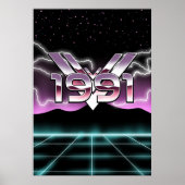 1991 Tech noir Poster (Vorne)