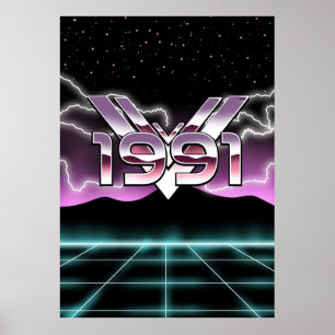 1991 Tech noir Poster