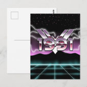 1991 Tech noir Postkarte (Vorne/Hinten)