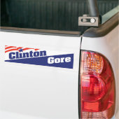 1992 Bill Clinton Al Gore Autoaufkleber (Auf Lkw)