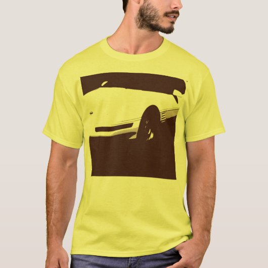 1992 Corvette Classic Pop Art T-Shirt (Vorderseite)