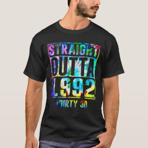 1992 Dirty Thirty Funny 30th Birthd T-Shirt