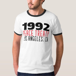 1992 Friedensvertrag Los Angeles T-Shirt