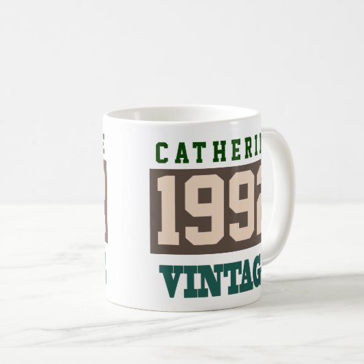 1992 Geburtstagsfeier Kaffeetasse (VorderseiteRechts)