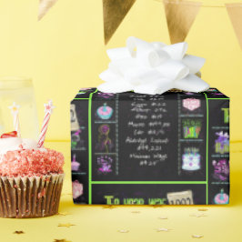 1992 Geburtstagsjahr Trivia Geschenkpapier