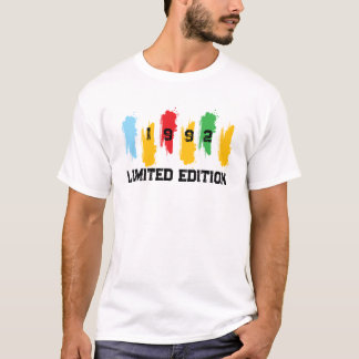 1992 LIMITIERTE EDITION Grafik T-Shirt Minimalist 