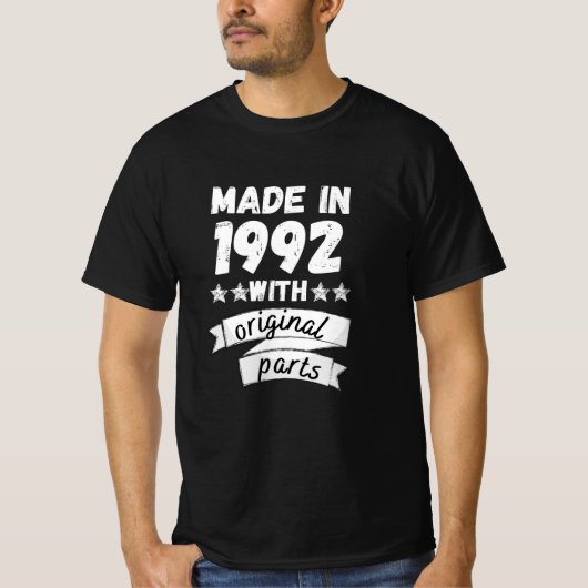 1992 mit Originalteilen hergestellt, T-Shirt (Vorderseite)