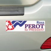 1992 Ross Perot für den Präsidenten Autoaufkleber (Auf Auto)