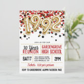 1992 Uni-Wiedersehen Einladung (Stehend Vorderseite)