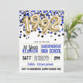 1992 Uni-Wiedersehen Einladung (Stehend Vorderseite)