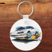1993-97 Camaro Weißer Wagen Schlüsselanhänger (Vorderseite)