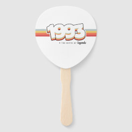 1993 Die Geburt von Legenden Fächer