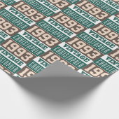 1993 geboren geschenkpapier (Ecke)