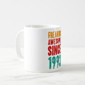 1993 Geburtstag Kaffeetasse (Vorderseite Links)