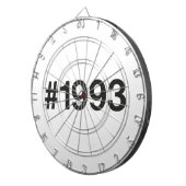 1993 Hashtag 32 Geburtstagsfeier Dartscheibe (Vorderseite rechts)