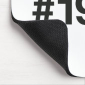 1993 Hashtag 32 Geburtstagsfeier Mousepad (Ecke)
