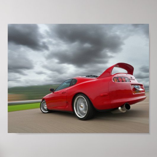 1993 TOYOTA SUPRA Poster (Vorne)