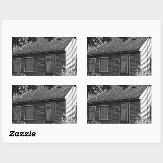 19946 Dresden Rechteckiger Aufkleber (Blatt)