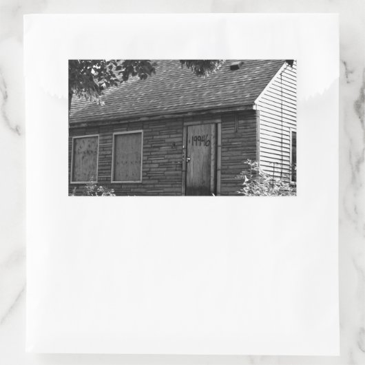 19946 Dresden Rechteckiger Aufkleber (Tasche)