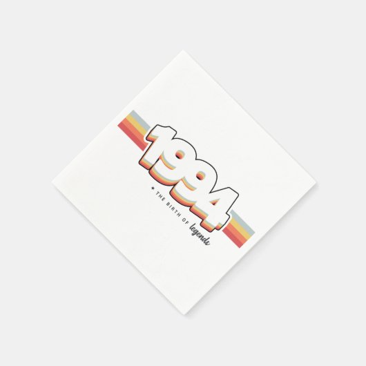 1994 Die Geburt von Legenden Serviette (Ecke)