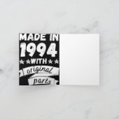 1994 mit Originalteilen hergestellt, (Innenseite)