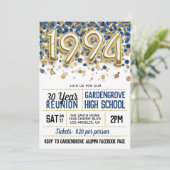 1994 Uni-Wiedersehen Einladung (Stehend Vorderseite)