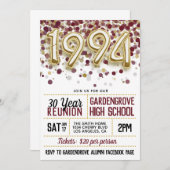 1994 Uni-Wiedersehen Einladung (Vorne/Hinten)