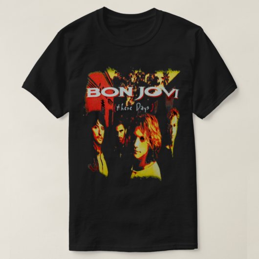 1995 Bon Jovi Vintage-Klassiker T-Shirt (Design vorne)