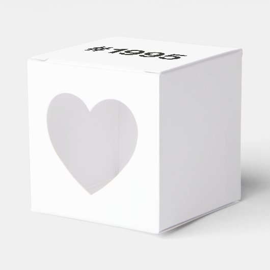 1995 Hashtag 30 Geburtstag Geschenkschachtel (Vorderseite)