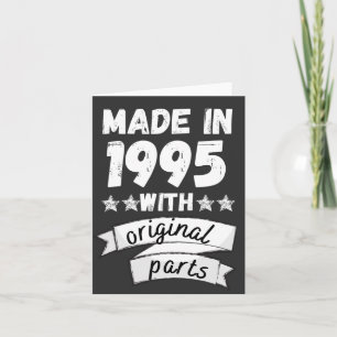 1995 hergestellt mit Originalteilen,