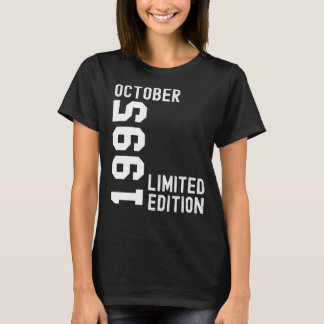1995 Oktober Happy Birthday Party T-Shirt
